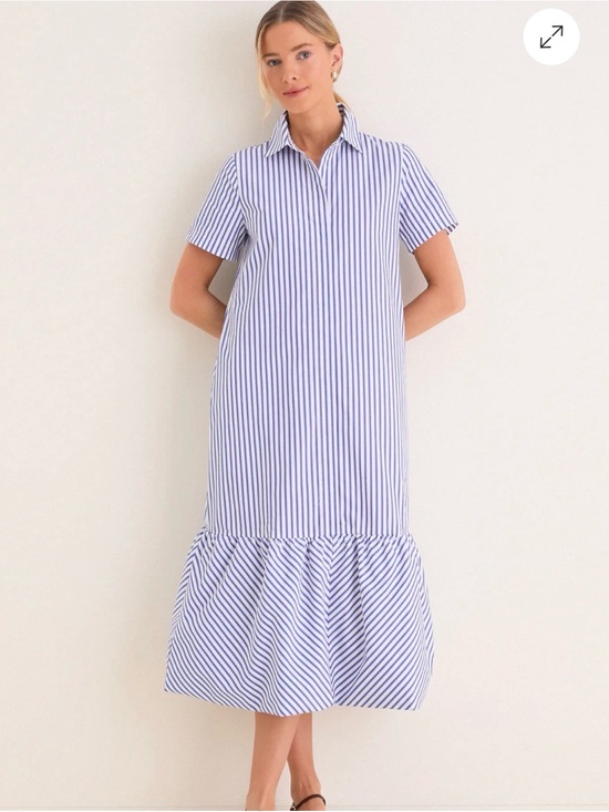Tuckernuck Dresses & Skirts - Blue and white stripe Martine bubble maxi dress..